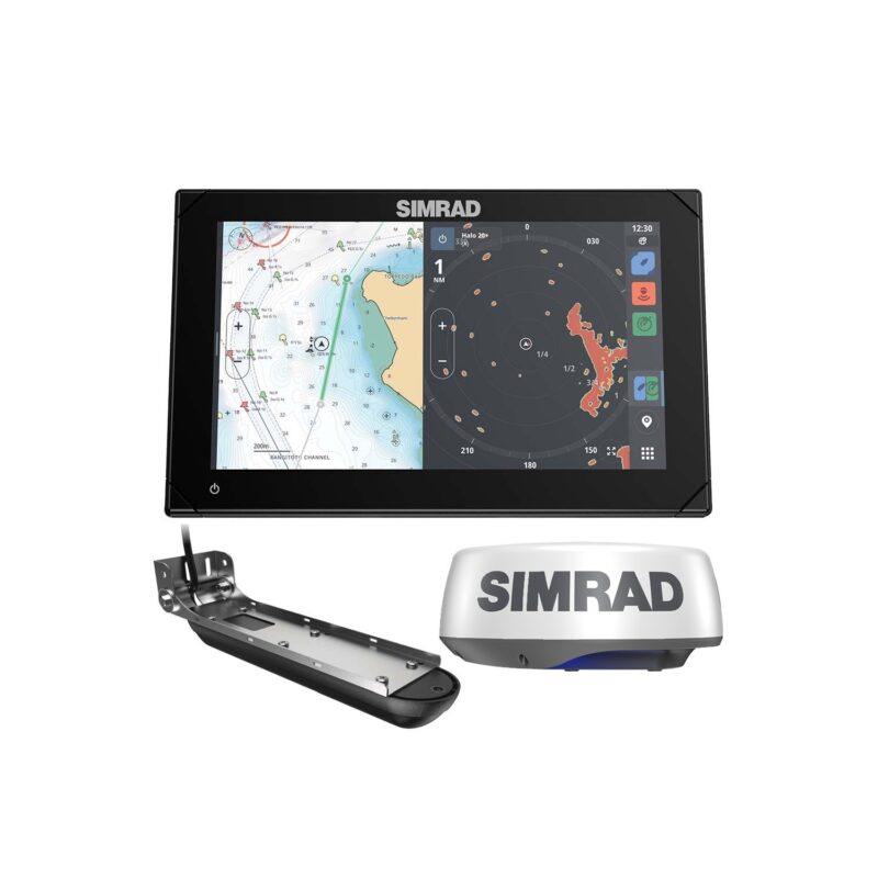 Simrad NSX™ 3009 Radar Bundle – HALO20+ Radar Dome & Active Imaging™ 3-in-1 Transducer